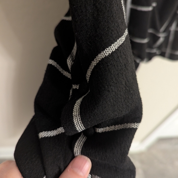 DKNY Black and White Checkered Midi Dress - Picture 3 of 4